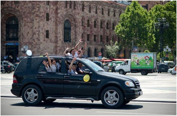 Հատուկ տարածք է տեղափոխվել 262 մեքենա, որոնցից 148-ի ղեկին եղել են անչափահասներ