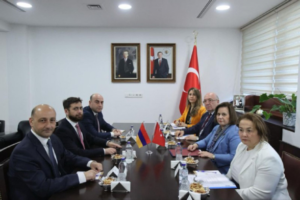 Անկարայում տեղի է ունեցել Հայաստանի և Թուրքիայի ԱԳ փոխնախարարների հանդիպումը