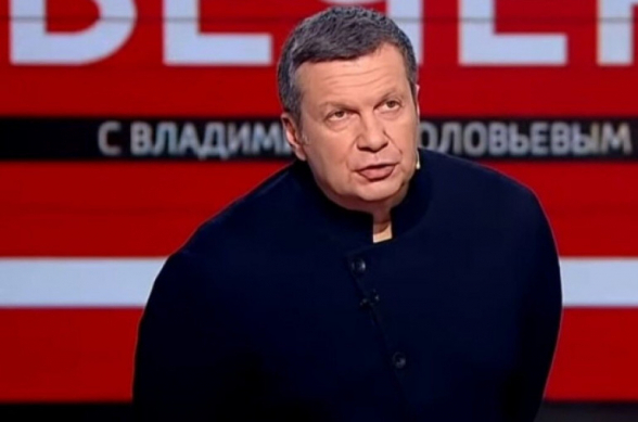 Владимир Соловьёв выразил поддержку Армянской Апостольской Святой Церкви и Самвелу Карапетяну (видео)