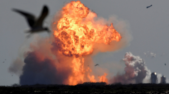 «Starship» взорвался во время испытания