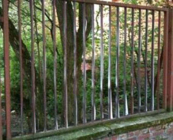 Երևանի տներից մեկի բակում երեխան արգելափակվել է ճաղավանդակների արանքում