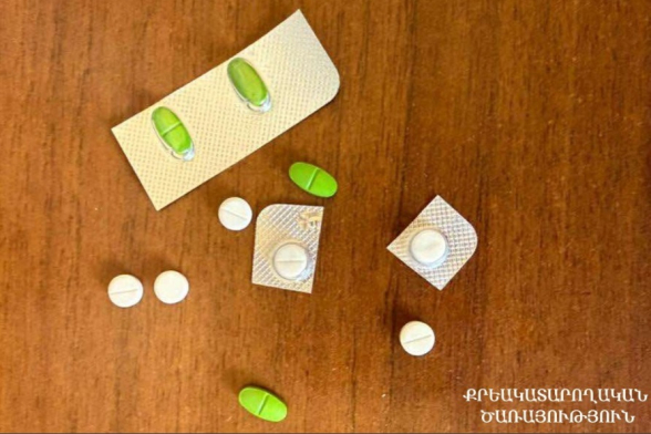 Քրեակատարողական ծառայողներն ազատազրկված անձի իրերում հայտնաբերել են հոգեմետ դեղահաբեր