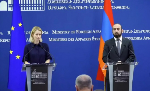 ՀՀ ԱԳՆ-ում լրագրողին հնարավորություն չեն տվել Կայա Կալասին հարց ուղղել Արցախի մասին