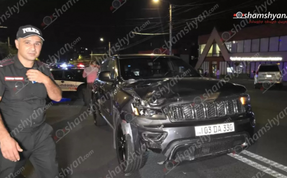 Jeep-ը Կոմիտասում՝ ստորգետնյա անցման մոտ, վրաերթի է ենթարկել փողոցը չթույլատրված տեղով անցնող հետիոտնին․ վերջինը տեղում մшհшցել է