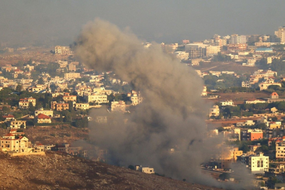 ВВС Израиля нанесли удары по населенным пунктам на юге Ливана (видео)