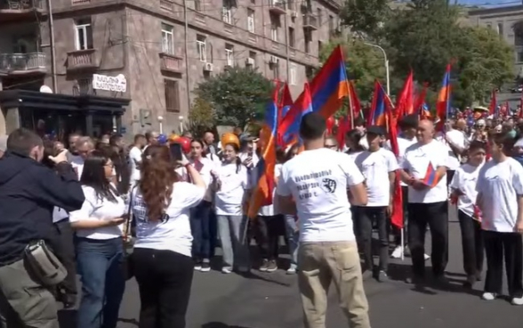 Шествие, посвящённое Дню независимости Республики Армения (прямой эфир)