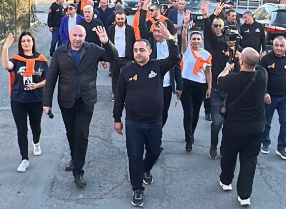 Չվախենա՜ք, չհուսահատվե՜ք, չընկրկե՜ք․ «Մայր Հայաստանի» կոչն՝ էջմիածինցիներին (տեսանյութ)