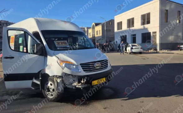 Հրազդանում բախվել են Երևան-Հրազդան երթուղու «Գազել»-ն ու «Opel»-ը. կան տուժածներ