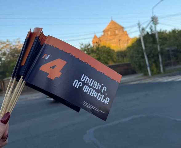 «Մայր Հայաստանի» քարոզարշավն Էջմիածնում (տեսանյութ)