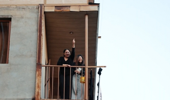 Էջմիածինցիների ջերմ ընդունելությունը «Մայր Հայաստան»-ին (տեսանյութ)