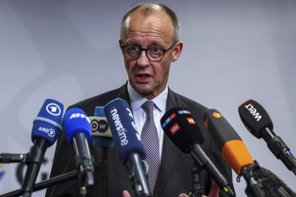 Мерц пообещал до последнего поддерживать Украину