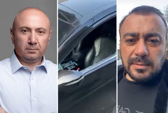 Ինչու են կոտրել «Մայր Հայաստան» խմբակցությանը պատկանող ավտոմեքենայի ապակին (տեսանյութ)