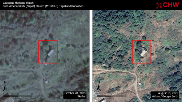 Ադրբեջանցիները վնաuել են Արցախում գտնվող 17-րդ դարի Սուրբ Ամենափրկիչ Վանքը