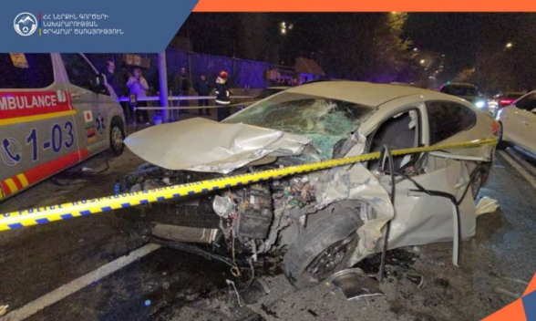 Պռոշյան փողոցում բախվել են «Hyundai», «Tesla», «Kia», «Opel», «BYD», «Nissan» և «Hyundai» մակնիշի մեքենաները․ կա զոհ