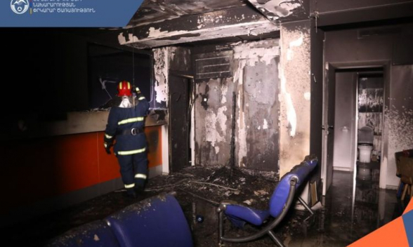 Բանկերից մեկում հրդեհ է բռնկվել, տուժած կա
