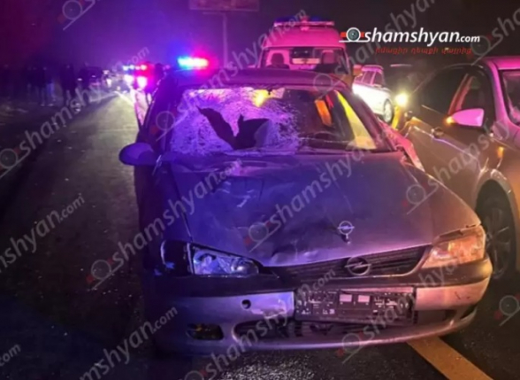Երևան-Սևան ավտոճանապարհին 50-ամյա վարորդը «Opel Vectra»-ով վրшերթի է ենթարկել կին հետիոտնի․ վերջինը տեղում մшհшցել է