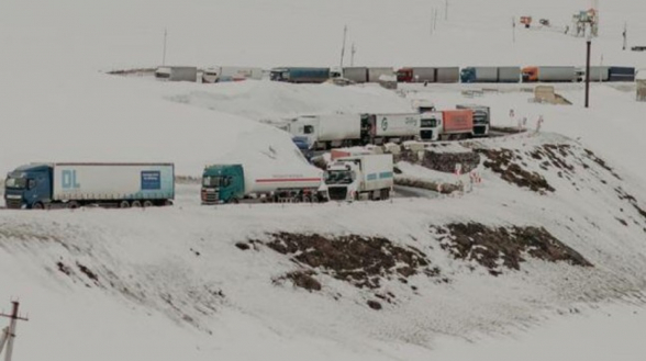 ՀՀ տարածքում կան փակ ավտոճանապարհներ․ Լարսը փակ է բեռնատարների համար