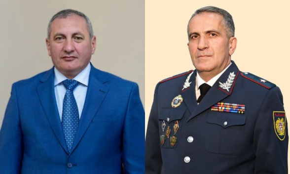 Կամո Ցուցուլյանը նշանակվել է Ոստիկանության պետ, իսկ Արամ Ղազարյանը՝ ՆԳՆ փրկարար ծառայության տնօրեն