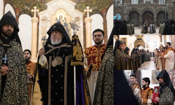 Մայր Աթոռում կատարվել է հոգեհանգստյան կարգ հանուն՝ Հայրենիքի նաhատակված քաջորդիների