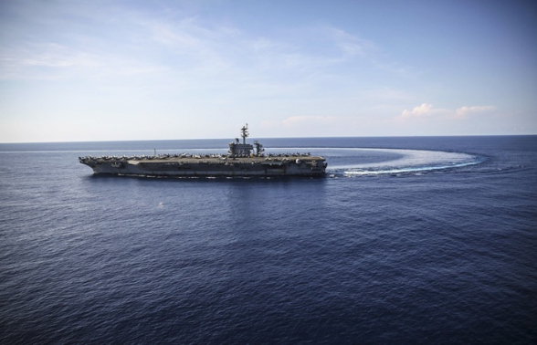 Иранский БПЛА совершил очередной полет вблизи авианосца США в Аравийском море