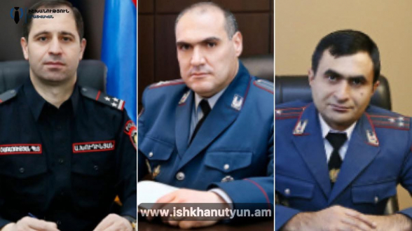 Փաշինյանի հրահանգով պաշտոնանկ են եղել ոստիկանապետի երեք տեղակալները
