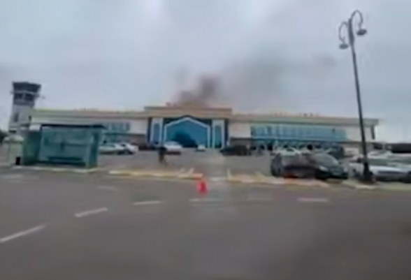 Иранский дрон упал на территорию аэропорта Нахиджевана