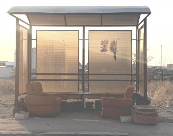 ՔՊ-ի ժամանակակից «բեսետկա»-կանգառն Էջմիածինում