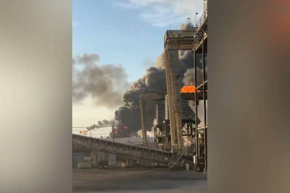 В Техасе произошел взрыв на нефтеперерабатывающем заводе