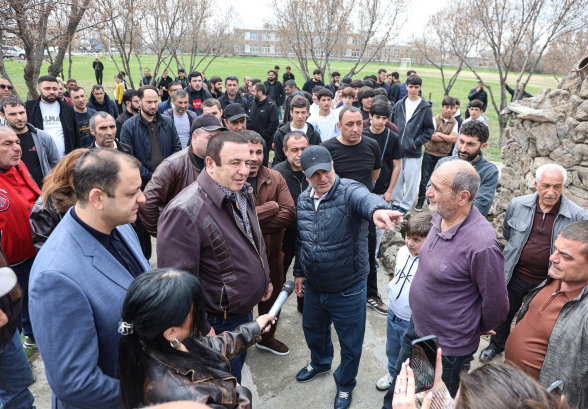 В Армавирском марзе продолжаются встречи Гагика Царукяна (видео)