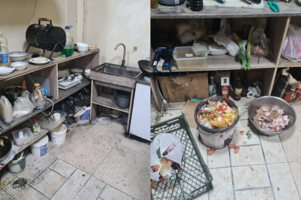 Երևանում կասեցվել է հանրային սննդի օբյեկտի արտադրական գործունեությունը