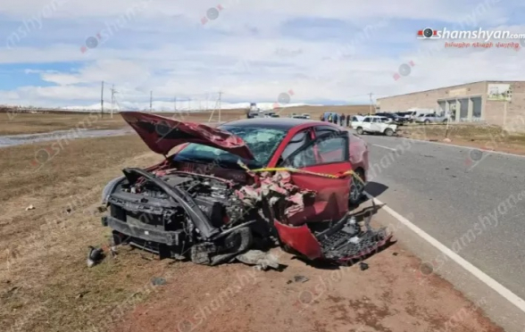 Ավտովթար Արագածոտնում․ 21-ամյա վարորդը հիվանդանոցում մահացել է