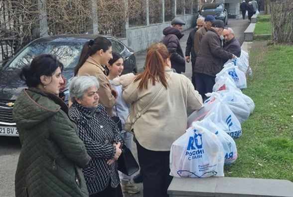 Լեռնային Ղարաբաղից բռնի տեղահանվածներն աջակցություն են ստացել «Ռուսաստանը ձեզ հետ է» նախագծի շրջանակներում (տեսանյութ)