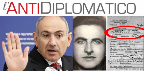 Իտալական L"AntiDiplomatico պարբերականը նշում է, որ Փաշինյանն, իր պապի նման, փորձում է հակադրվել ռուսների հետ